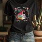 Women's Fashion Casual Fantasy Opera House Book FDTT Shirt