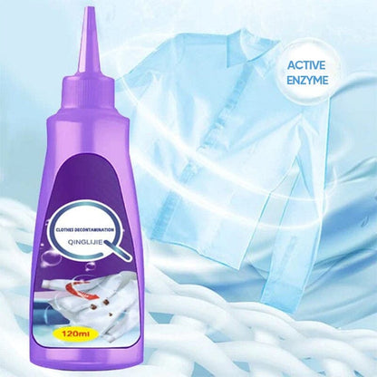 Active Enzyme Wash Stain Remover - מגן חולצה לבן