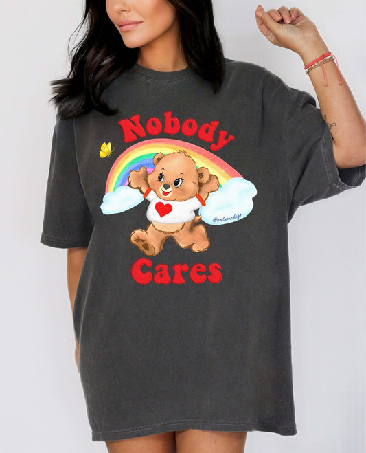 Nobody Cares Lolly The Bear Tee
