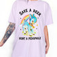 Save A Deer Hunt A Pedophile Graphic Tee