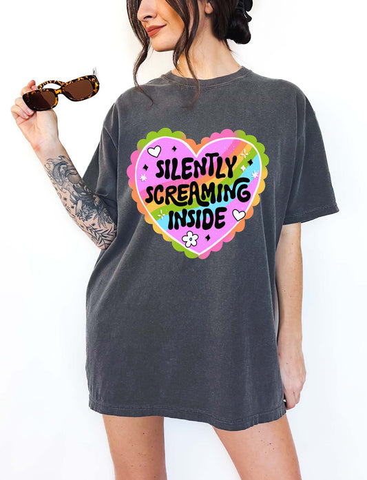 Silently Screaming Inside Tee
