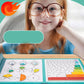 Magnetic Fractions Learning Board for Children
