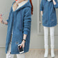 Warm and thick imitation lambswool coat for women