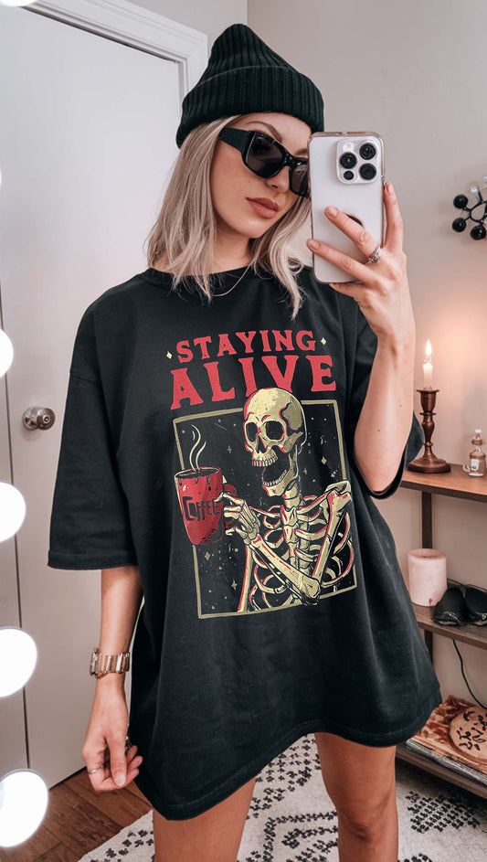 Staying Alive Tee